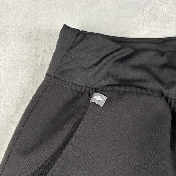 Figs Scrub Pants Womens M Zamora Jogger Petite Black Scrubs Bottom Medical Nurse - Picture 4 of 16